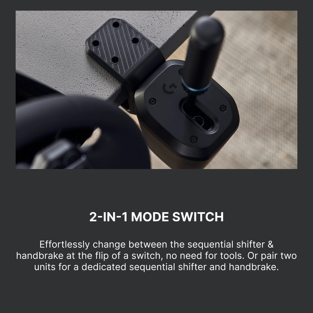 Logitech RS Shifter & Handbrake